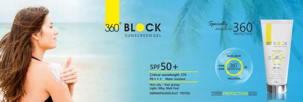 360° Block Sunscreen Gel -Ethicare Remedies