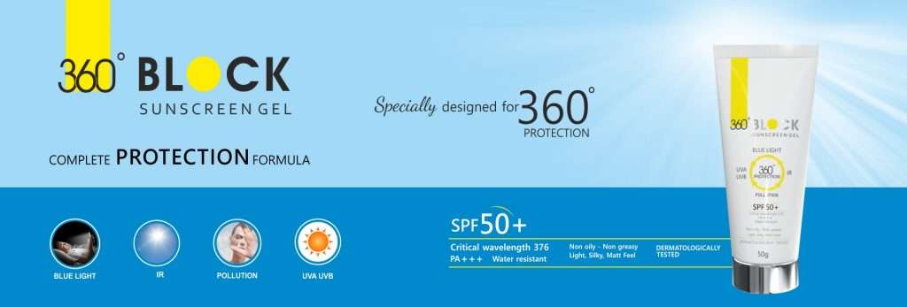 360° Block Sunscreen Gel- Ethicare Remedies