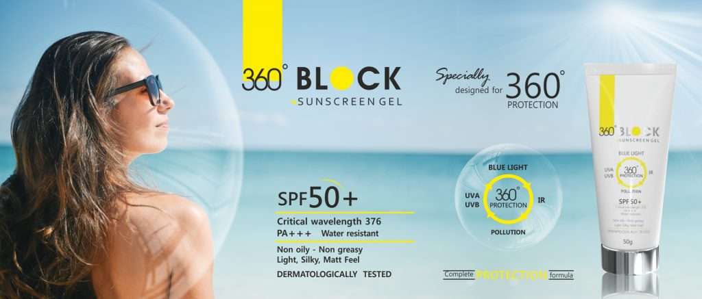 360° Block Sunscreen Gel-Ethicare Remedies